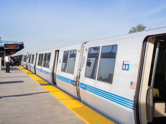 Bart stopped with open doors